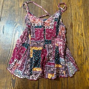 A crisscross top from American Eagle.